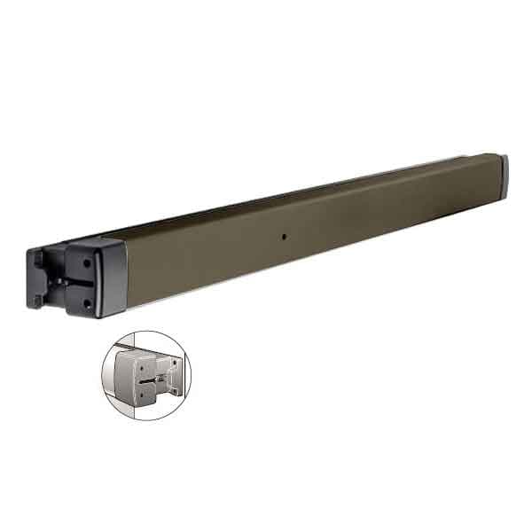 Adams Rite 8800 Series Grade 1 Surface Exit Device, Exit Only, 36", Duronodic Dark Bronze